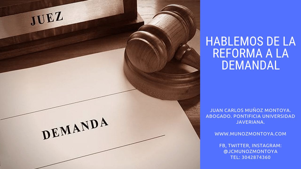 como reformar una demanda