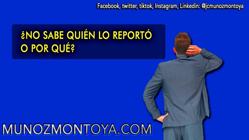 Por esto está reportado por new credit 1 mundial&nbsp;sas