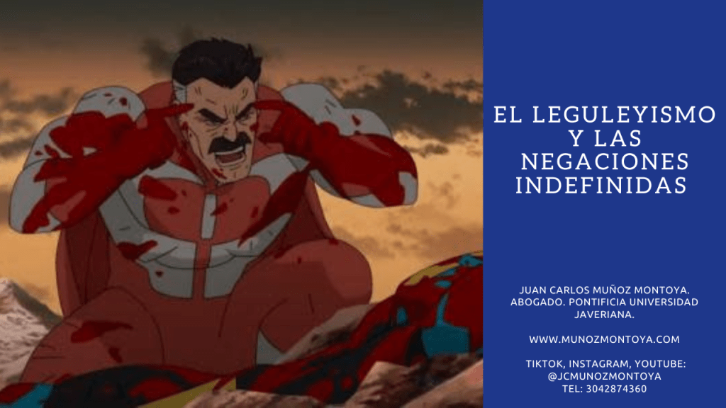El leguleyismo y las insolvencias sastre: El abuso de la negación&nbsp;indefinida.